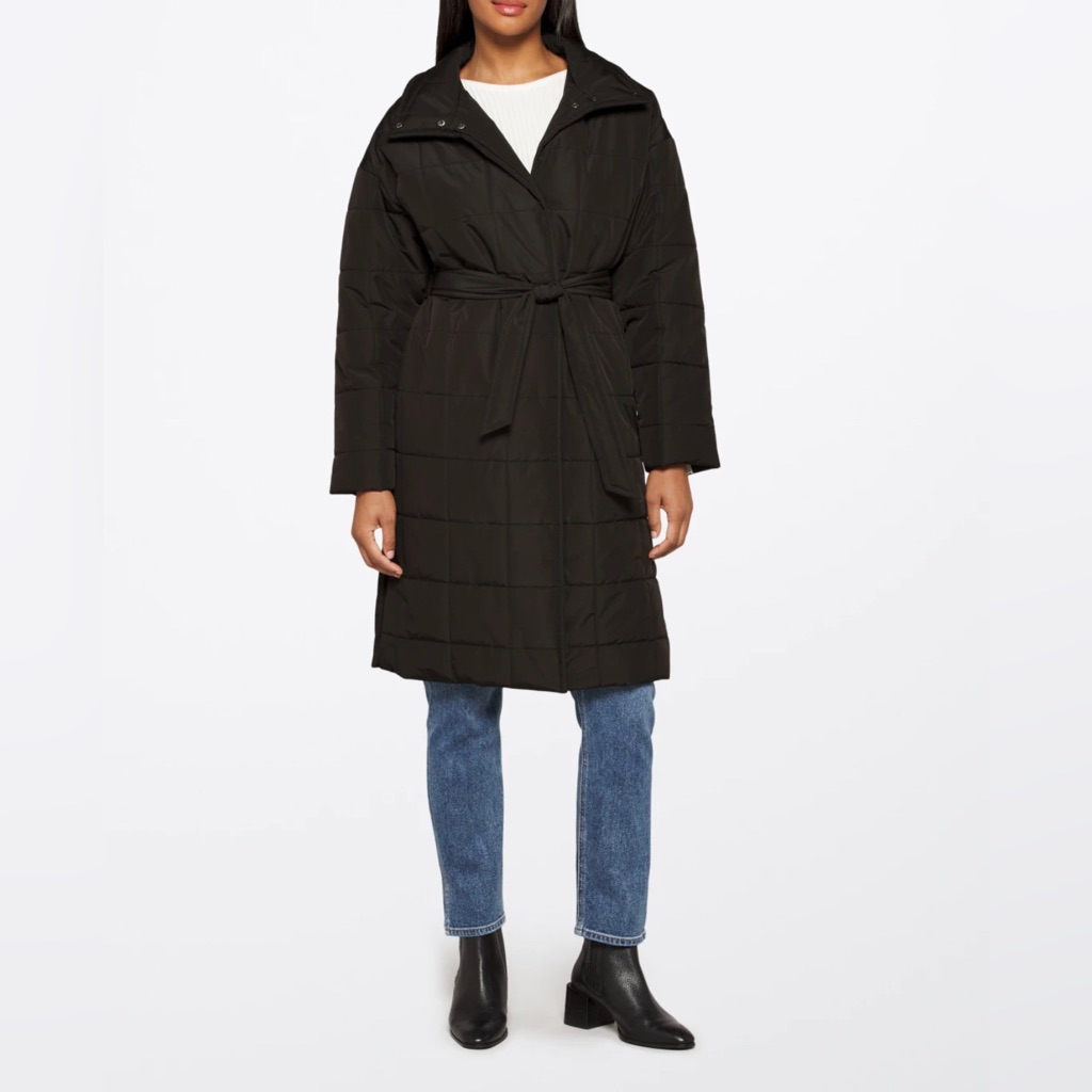 Vero Moda Grid Long Coat